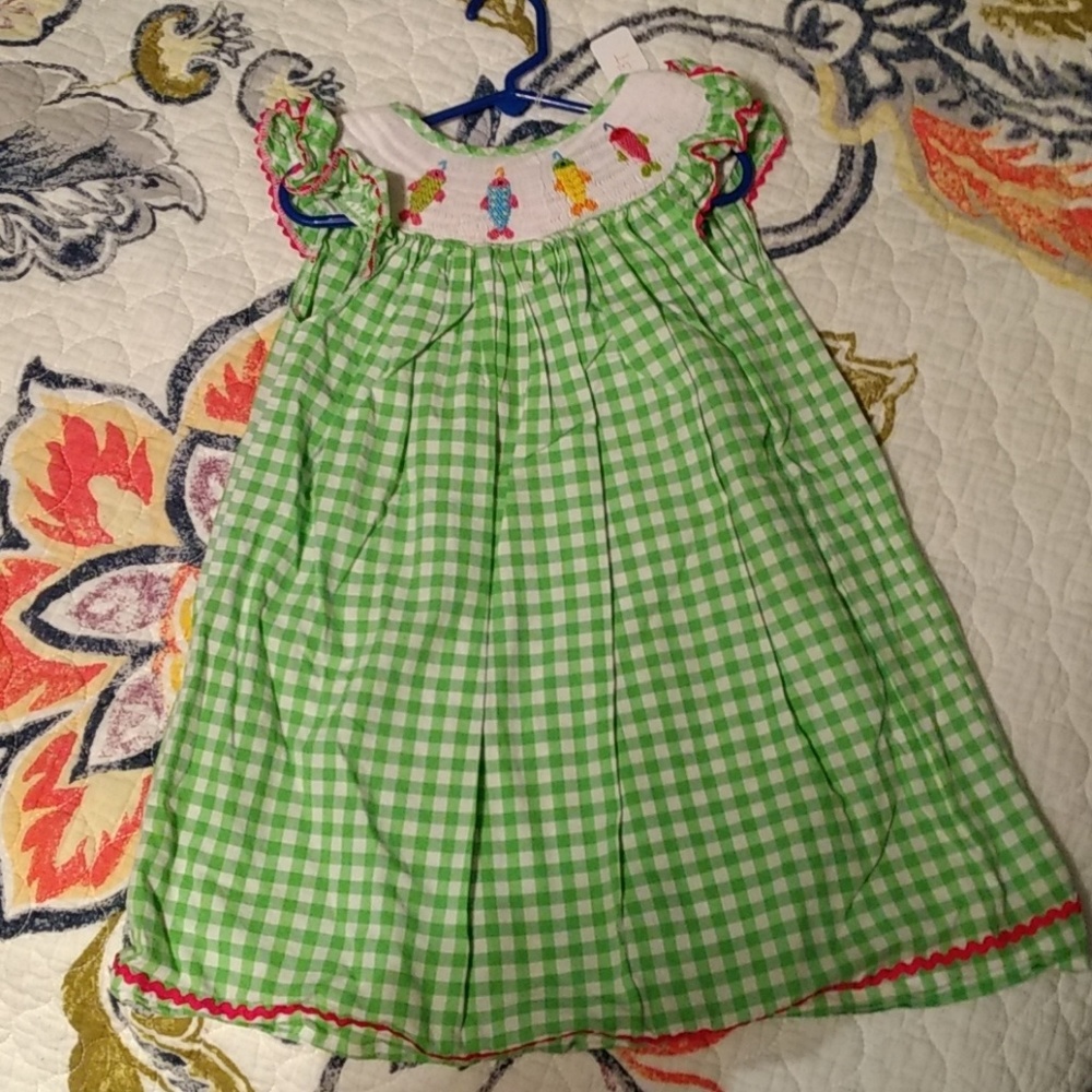 Girls Size 3 Smocked Dress